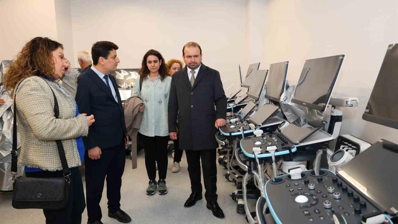 Aydın Efeler'de İnşaatı Tamamlanan Şehir Hastanesi'nde Son Kontroller Gerçekleştirildi