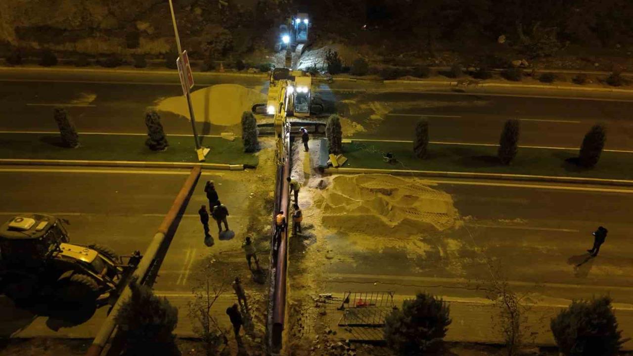 Mardin Artuklu'da İçme Suyu Projesinde Önemli Aşama Tamamlandı