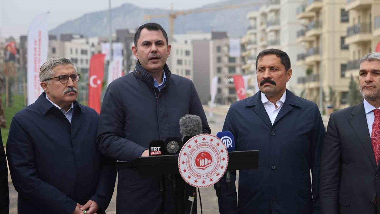 Hatay'da 500 Bin Sosyal Konut Projesi'ne 5 Milyon 440 Bin Başvuru Yapıldı.