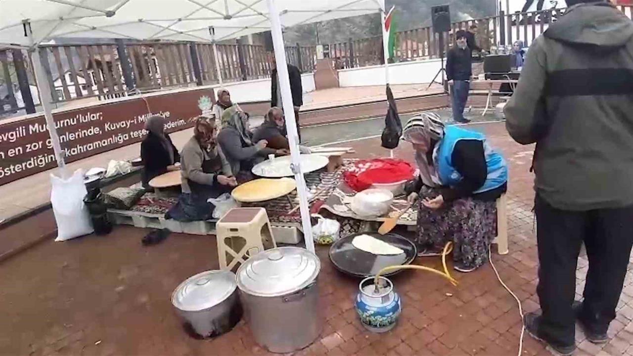 Bolu Mudurnu'da Filistinli Kardeşler İçin Hayır Panayırı Yapıldı