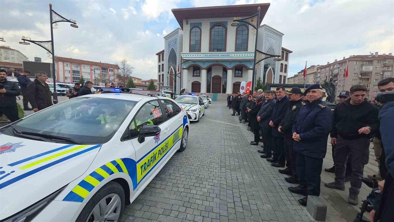 Kütahya'da 78 Araç, Emniyet ve Jandarmaya Tahsis Edildi.