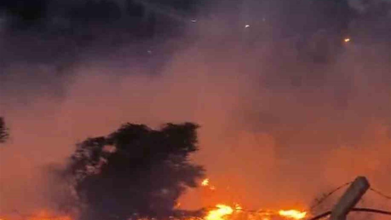 Hatay İskenderun'da Otluk Alanda Çıkan Yangın Ekipler Tarafından Kısa Sürede Söndürüldü