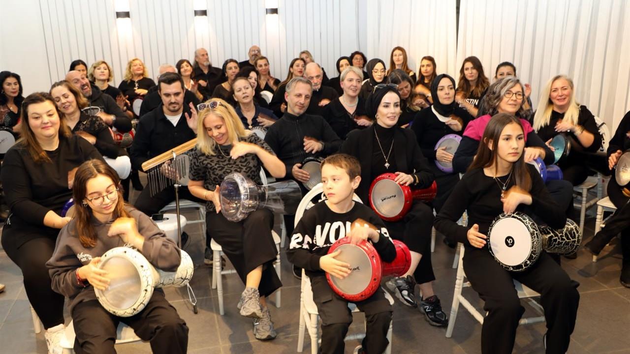 Sakarya'da Perküsyon Atölyesi ile 7'den 70'e Herkes Bir Araya Geliyor