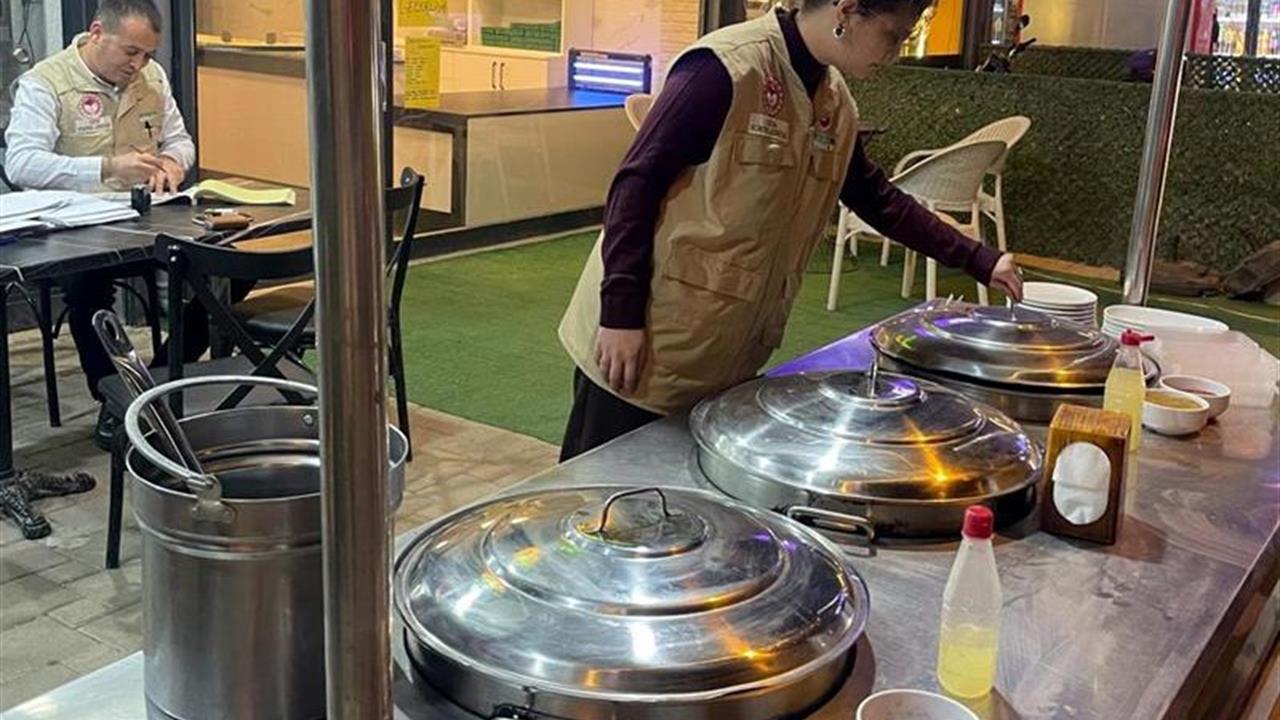 Adana'da Gıda Denetimlerinde 16 İşletmeye 715 Bin Lira Ceza Uygulandı