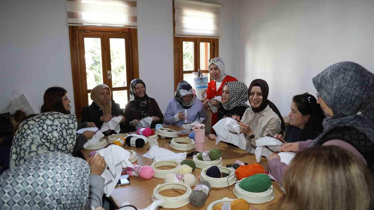 Çubuk'ta Tarihi Konağın Kadın El İşleri Atölyesi Olmasıyla Yeni Fırsatlar Sunuluyor