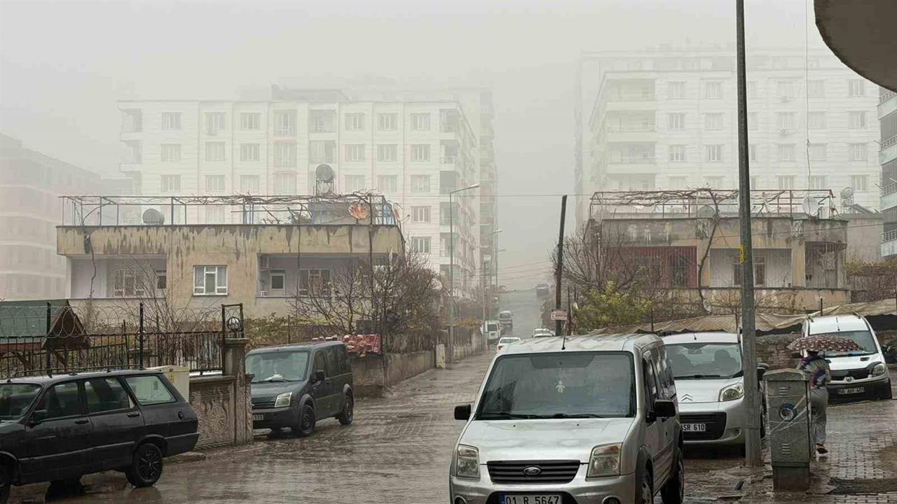 Siirt'te Yaşanan Sağanak Yağış ve Sis, Hayatı Olumsuz Etkiliyor