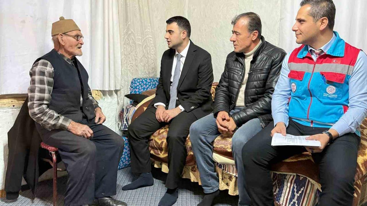 Bilecik Osmaneli'de Kaymakam Kılıç, Medetli Köyü'nde Vatandaşları Ziyaret Etti