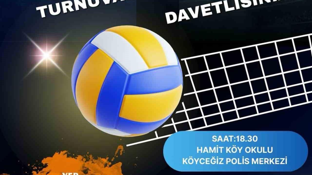 Muğla Köyceğiz'de Düzenlenen Voleybol Turnuvası 25 Takımla Başlıyor