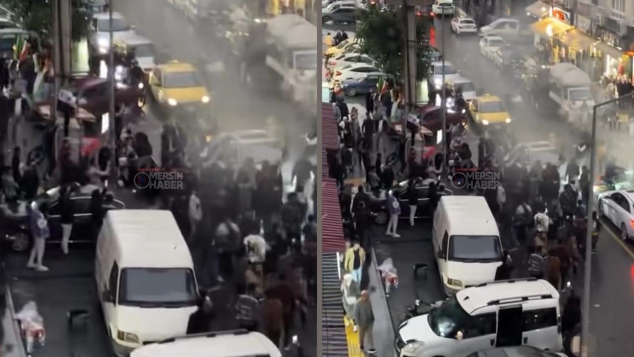 Mersin’de Suriyeliler, Baas Rejiminin Devrilmesinin Yıldönümünü Kutladı