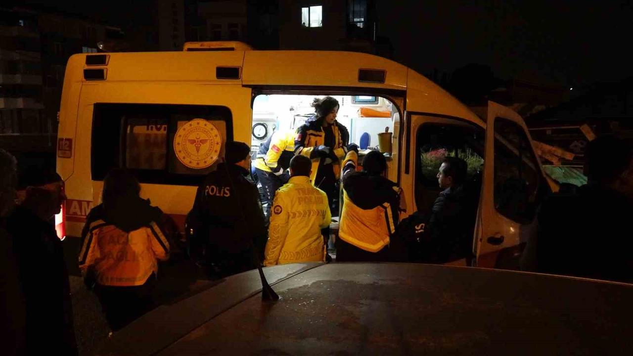 Malatya Battalgazi'de Polislerin Karıştığı Trafik Kazasında 2 Yaralı