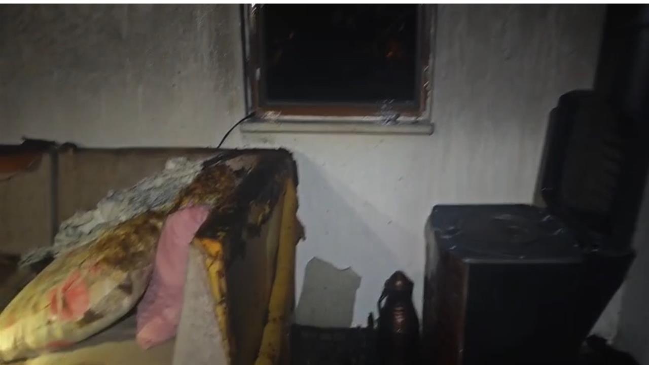 Karabük Safranbolu'da Bir Villanın Müştemilatında Yangın Çıktı