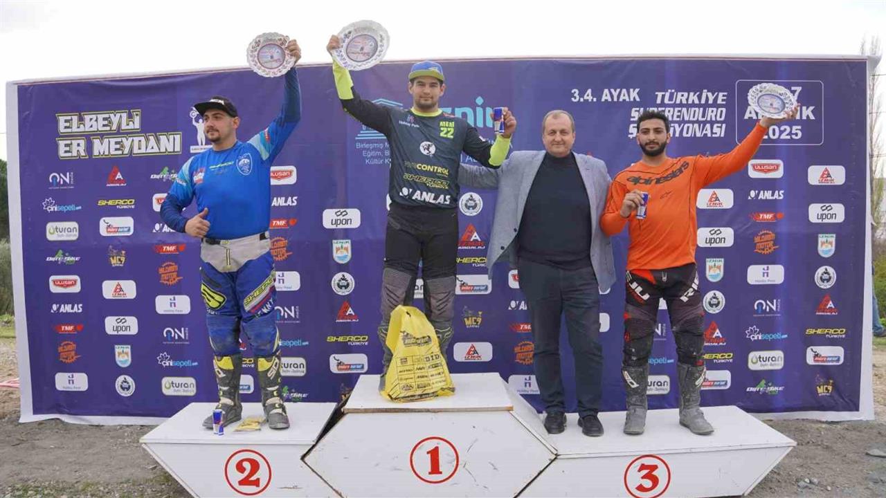 Bursa İznik'te Süper Enduro Sezonun Final Yarışları Gerçekleştirildi