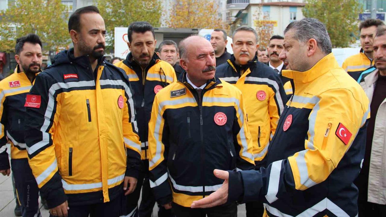 Çorum'da Acil Sağlık Müdahale Süresi Kent Merkezinde 5.7 Dakikaya İndirildi