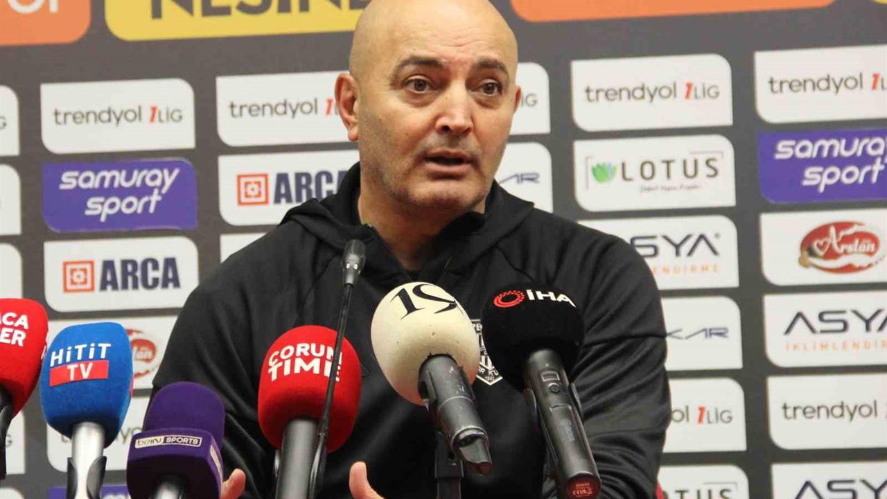 Çorum'da Pendikspor Teknik Sorumlusu Metin İlhan, Çorum FK mağlubiyeti sonrası değerlendirmelerde bulundu.
