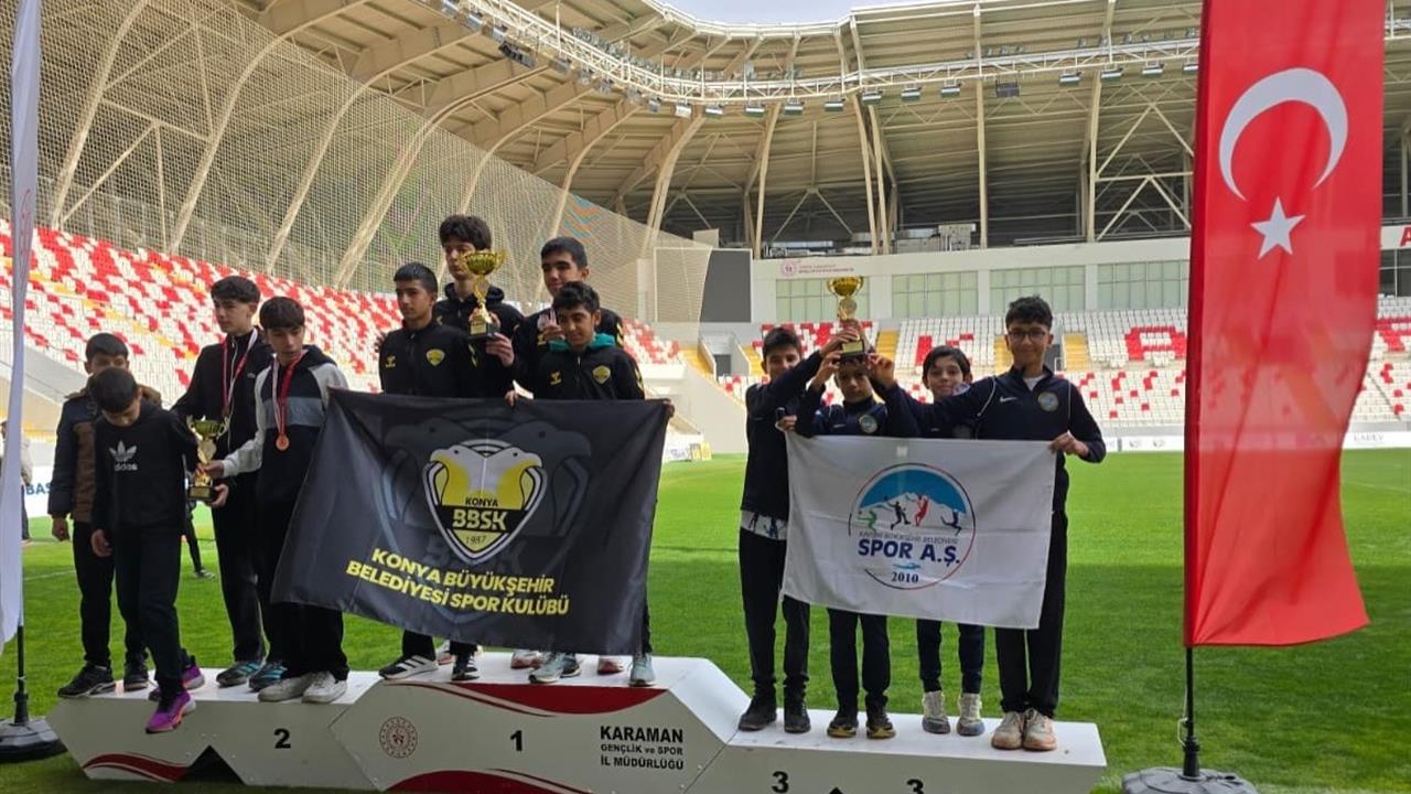 Kayseri'de Kayseri Spor A.Ş. Kros Takımı Karaman'da Önemli Başarılar Elde Etti