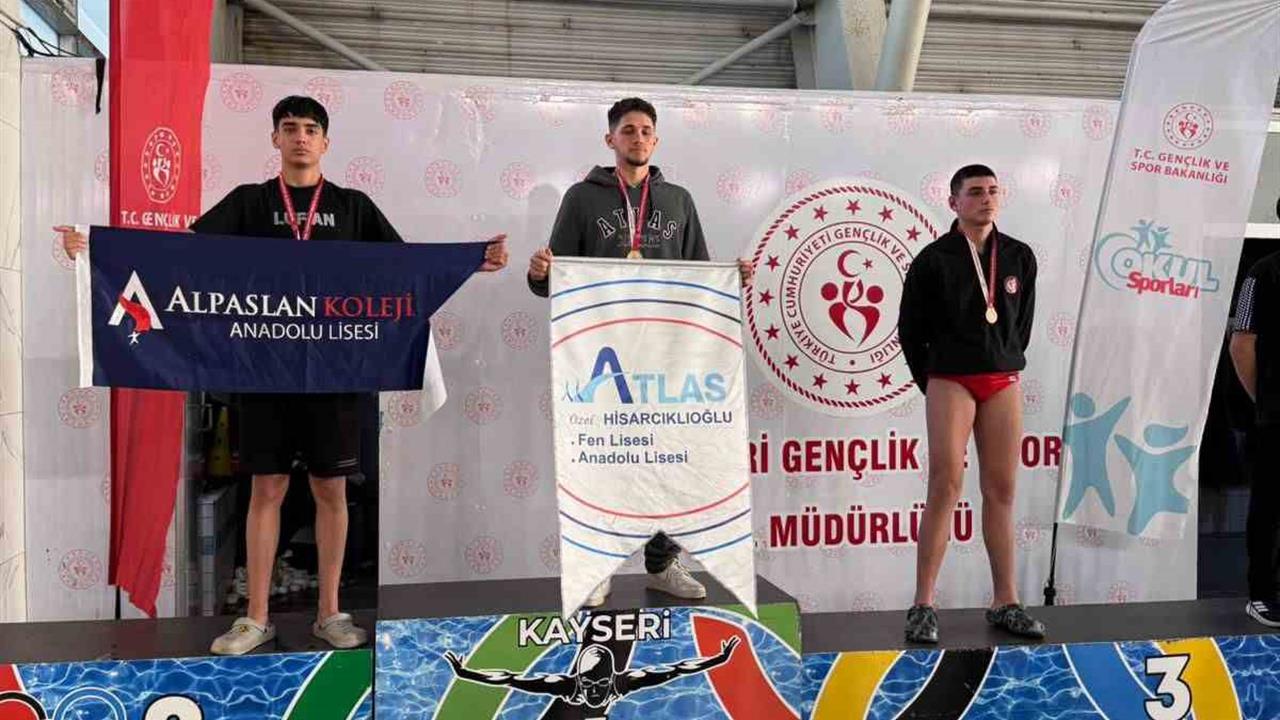 Kayseri'de 2025-2026 Okullar Arası Yüzme Gençler İl Birinciliği Müsabakaları Tamamlandı