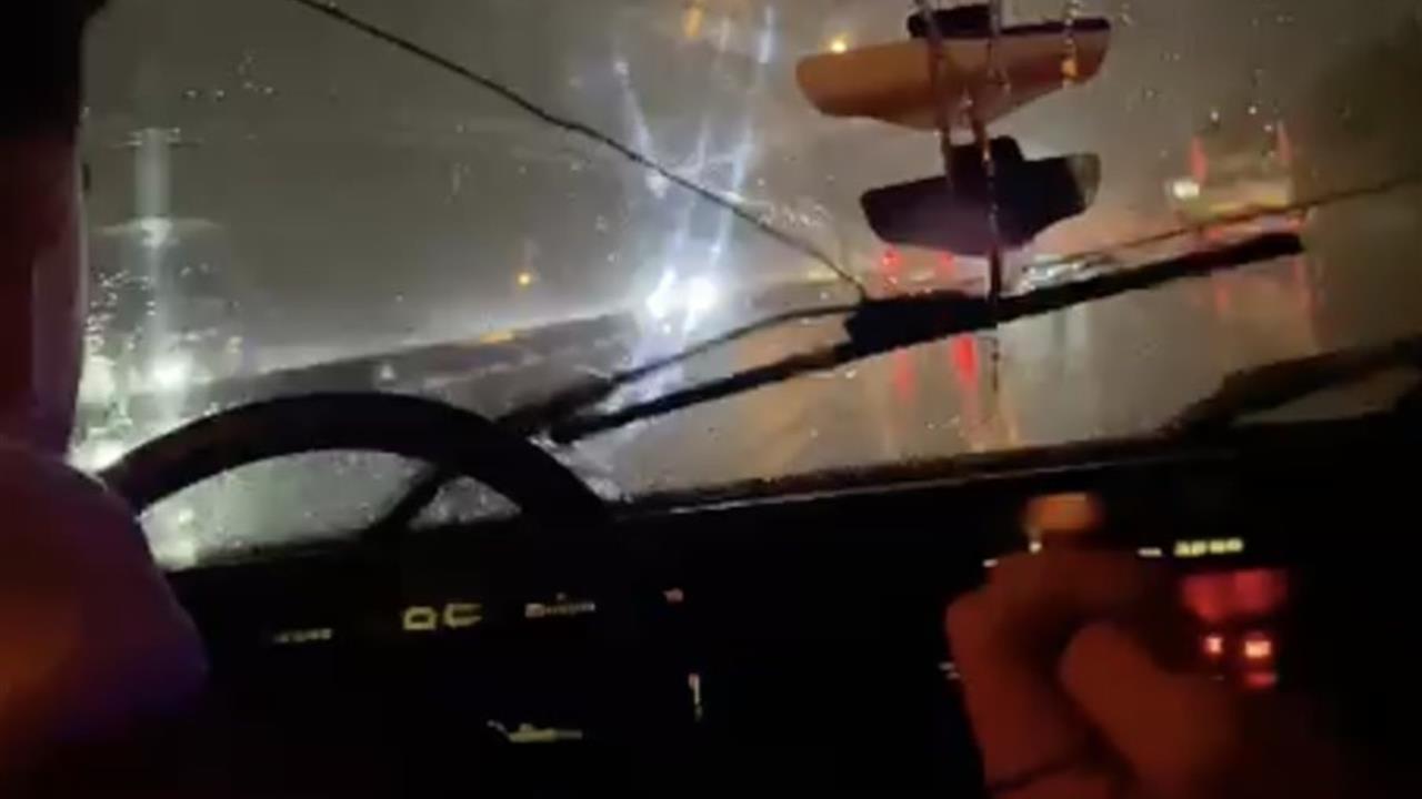 Tekirdağ Kapaklı'da Silecekleri Bozulan Gençler İp ile Yolculuk Yaptı