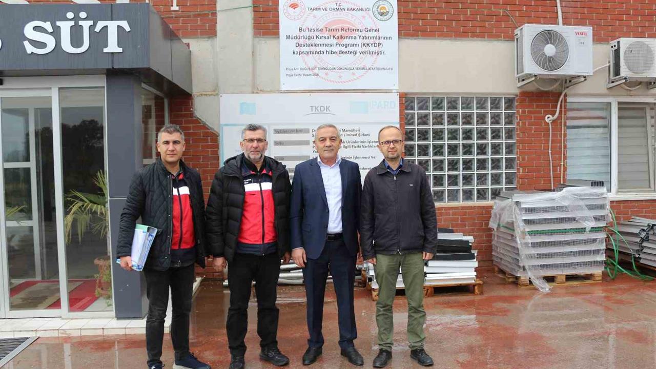 Kütahya Gediz Organize Sanayi Bölgesi'nde Süt İşleme Tesisine Yüzde 50 Hibe Desteği Sağlandı