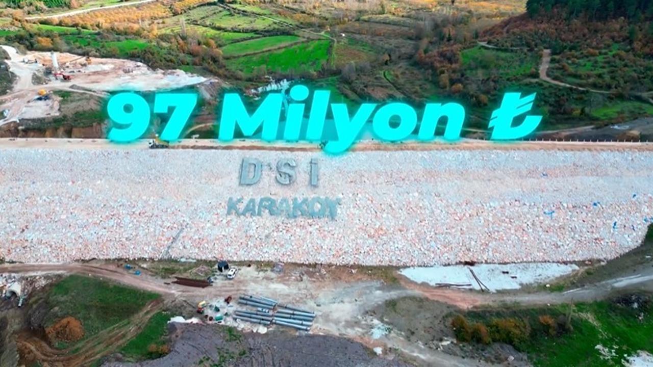 Çanakkale Karaköy'deki Baraj, Yıllık 97 Milyon Lira Ekonomik Katkı Sağlayacak