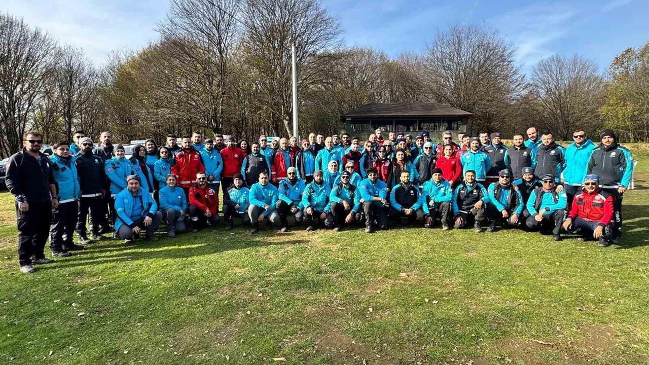 Düzce'de Gerçekleştirilen UMKE Tatbikatına 75 Gönüllü Katıldı