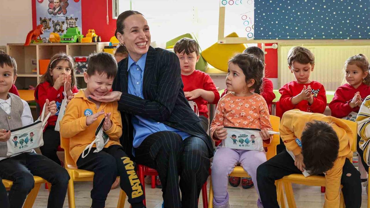 Sakarya Serdivan'da Anaokulu Öğrencilerine Su Tasarrufu Eğitimi Düzenlendi