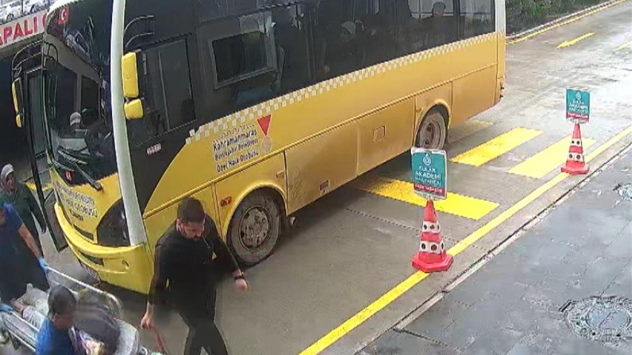 Kahramanmaraş'ta Fenalaşan Çocuğu Hastaneye Götüren Otobüs Şoförü Takdir Topladı