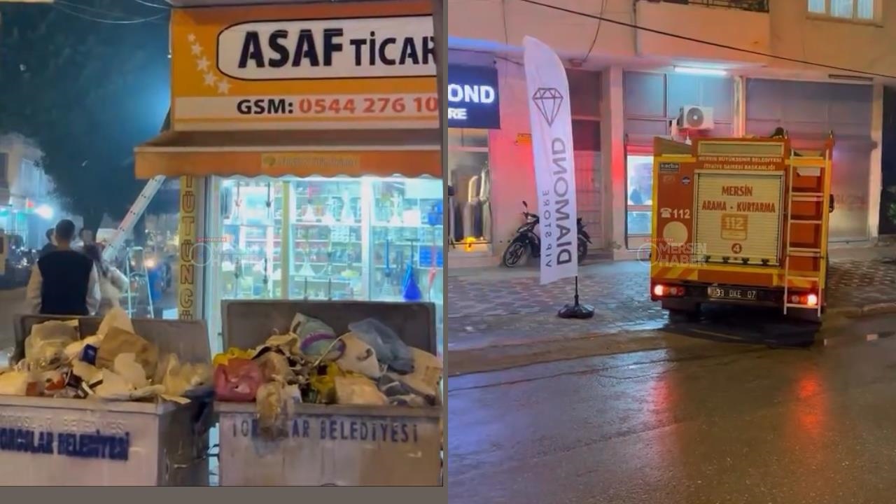 Kepenkte Sıkışan Kedi Kurtarıldı! Mersin Toroslar’da Kedi Kurtarma Operasyonu