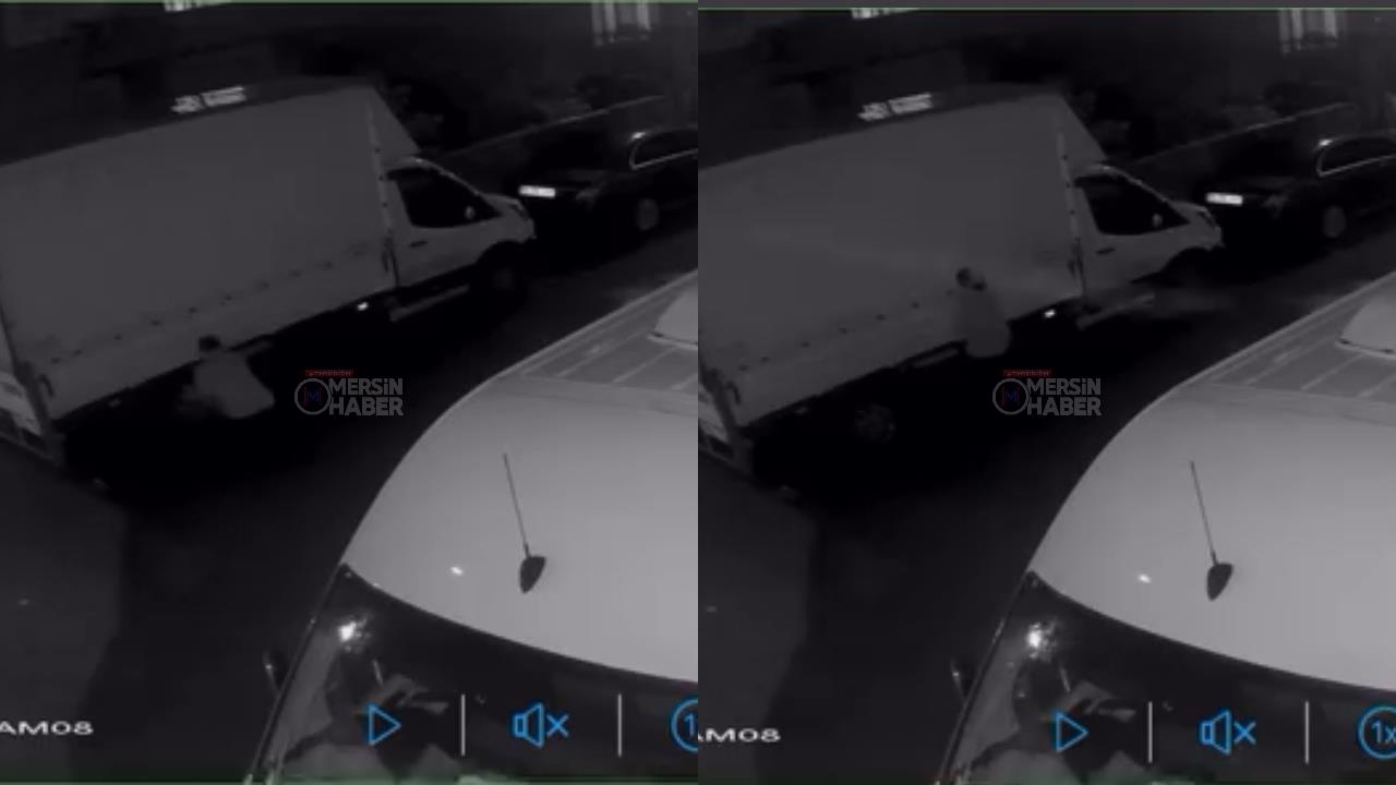 Mersin'de Jant Kapağı Hırsızlığı! Mersin'de Park Halindeki Kamyonetin Jant Kapağı Çalındı