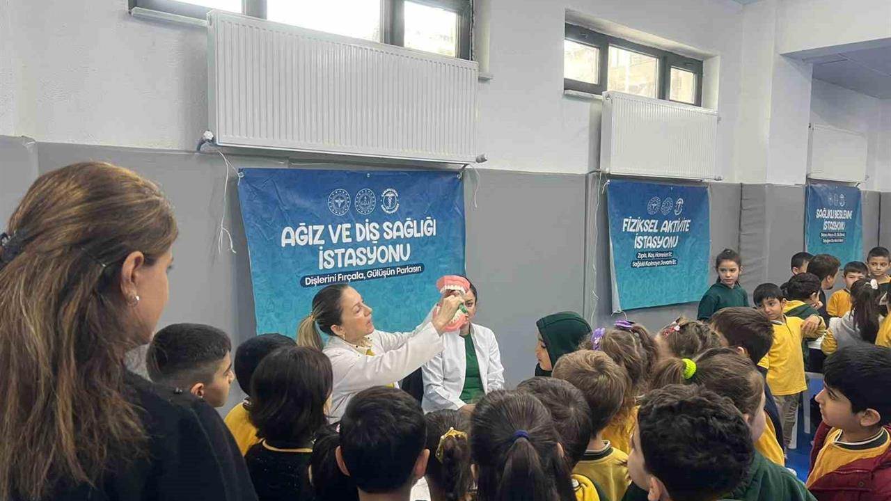 Düzce Merkez Işık İlkokulu'nda "Sağlıklı Çocuk, Sağlıklı Gelecek" Etkinliği Gerçekleşti