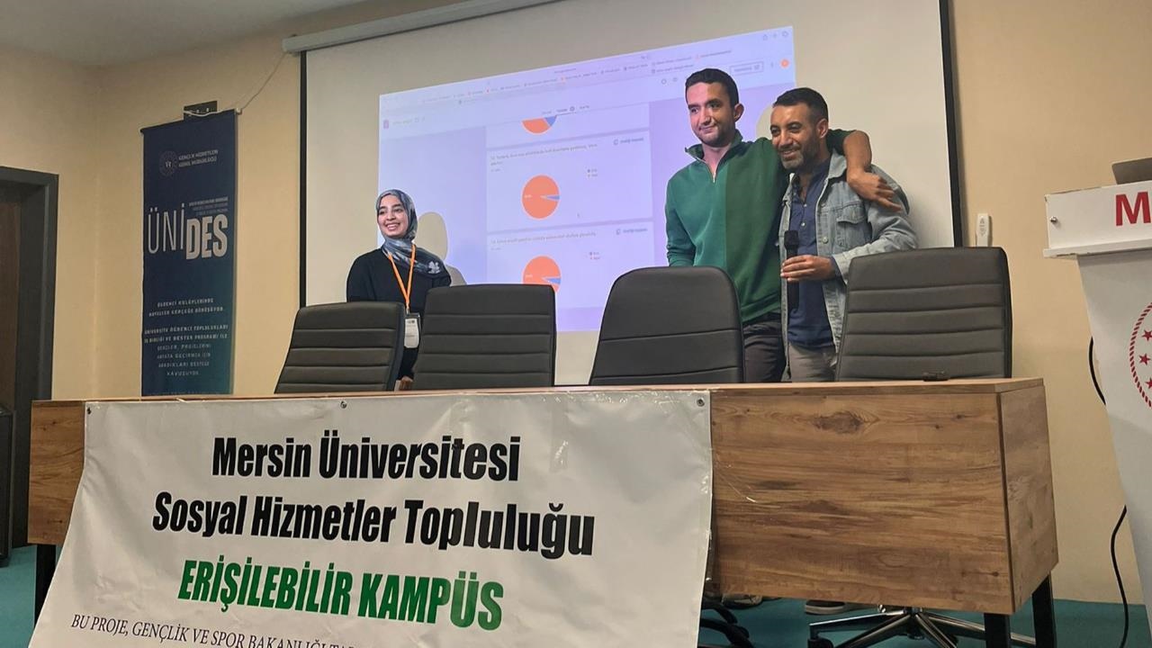 Mersin Üniversitesi'nde Anlamlı Proje: "erişilebilir Kampüs" İle Engellilerin Sesi Duyuruldu