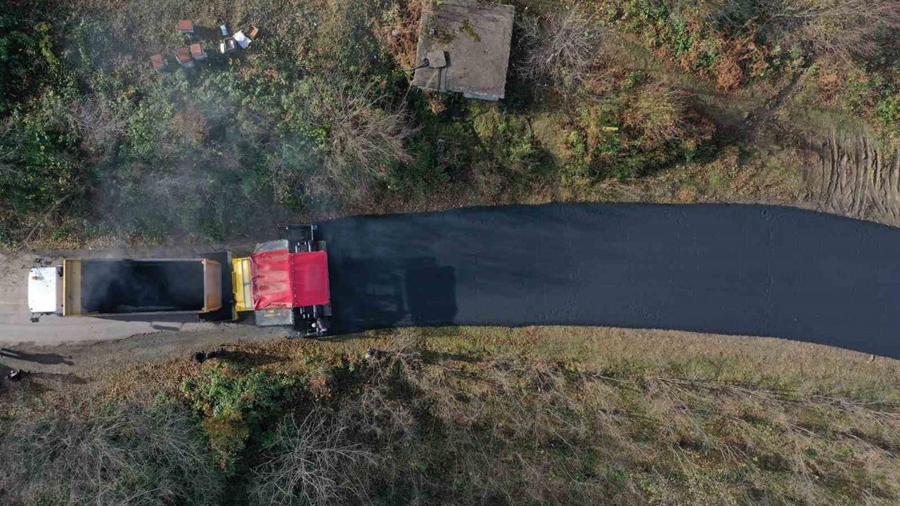 Ordu'da Büyükşehir Belediyesi Asfalt Çalışmalarına Hız Verdi