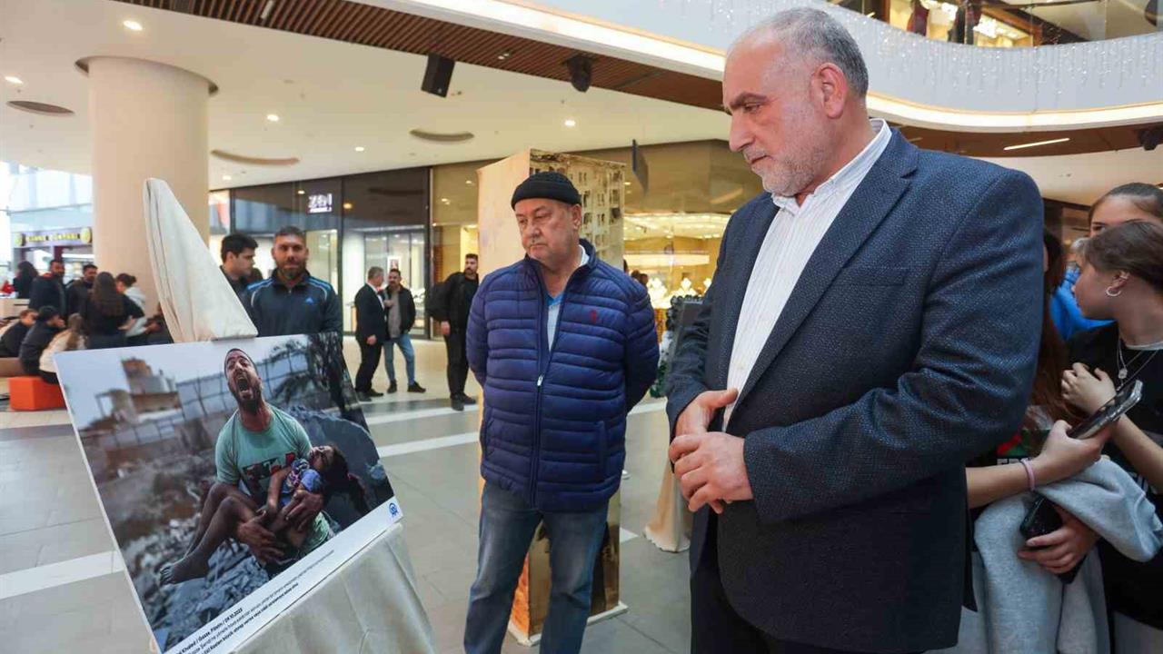 Samsun'da Başkan Sandıkçı, Filistin Devleti'nin kurulacağını vurguladı