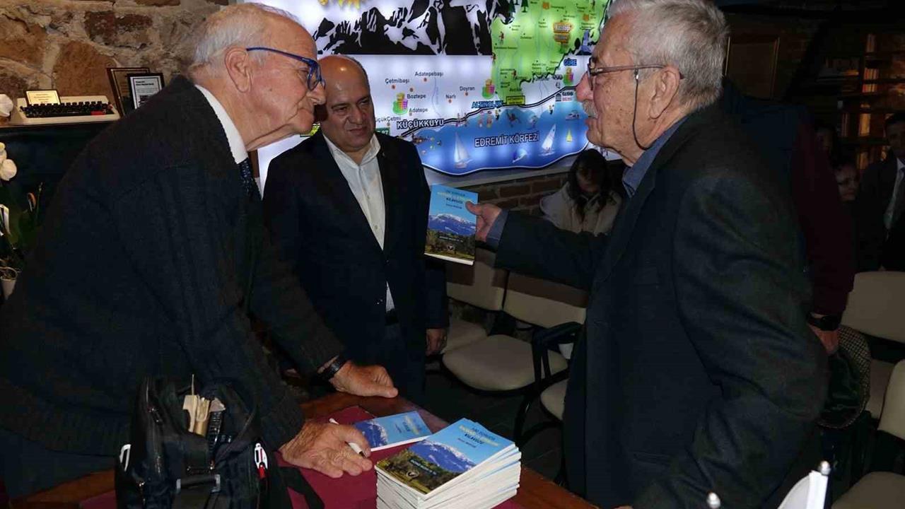 Balıkesir Edremit'te Prof. Dr. Kenan Mortan’ın Kazdağları Kitabı Tanıtıldı