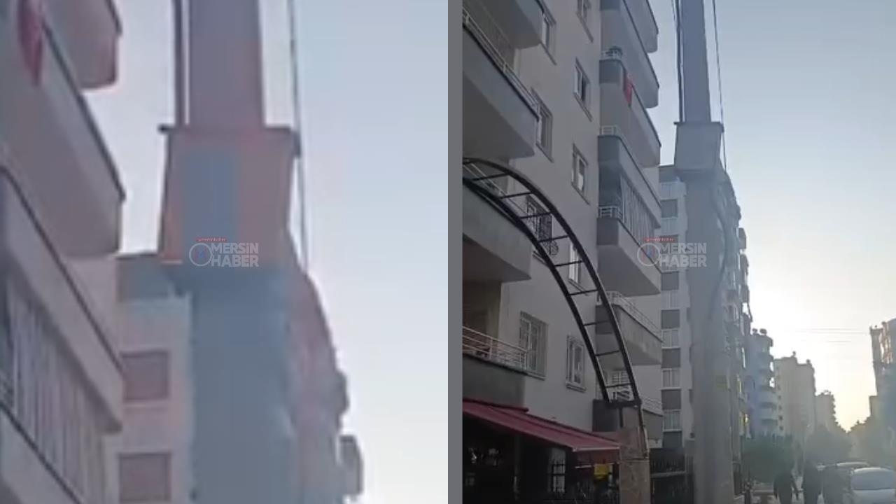 Mezitli'de Elektrik Panosundan Gelen Patlama Sesleri Mahalle Sakinlerini Tedirgin Ediyor