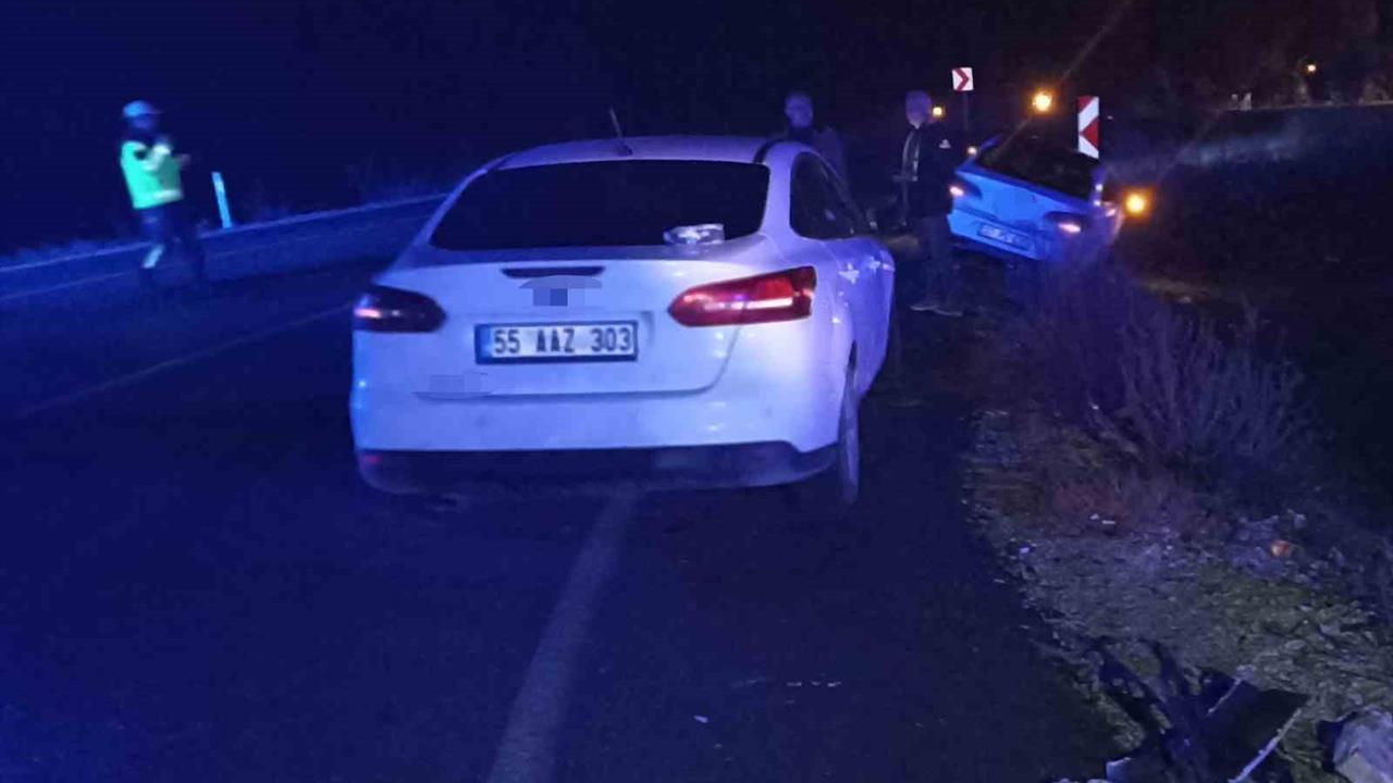 Samsun Havza'da Üç Araçla Meydana Gelen Trafik Kazasında 3 Kişi Yaralandı