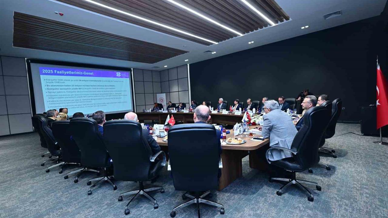 Eskişehir'de Sanayi ve Teknoloji İş Birliği Kurulu Toplantısı Gerçekleştirildi