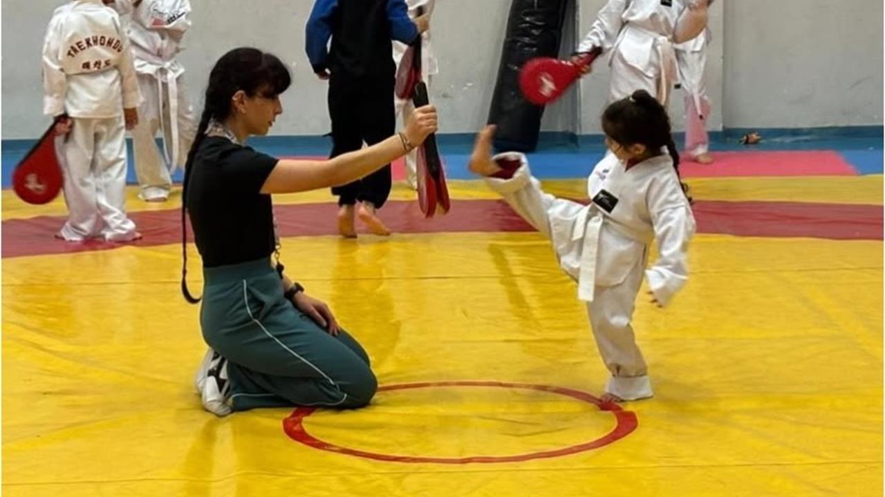 Ağrı Patnos'da Taekwondo Antrenmanları ile Genç Sporcular Yetiştiriliyor
