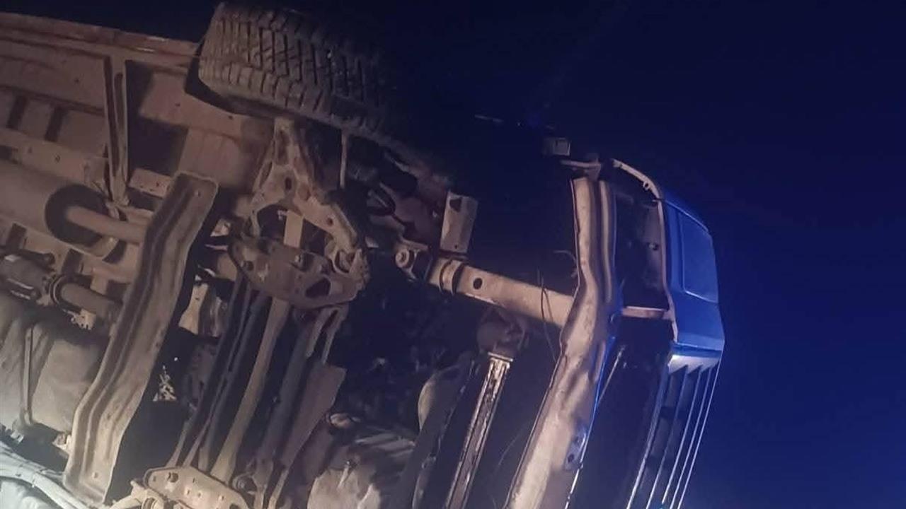 Ankara Nallıhan'da İşçi Servisinin Devrilmesi Sonucu 14 Kişi Yaralandı