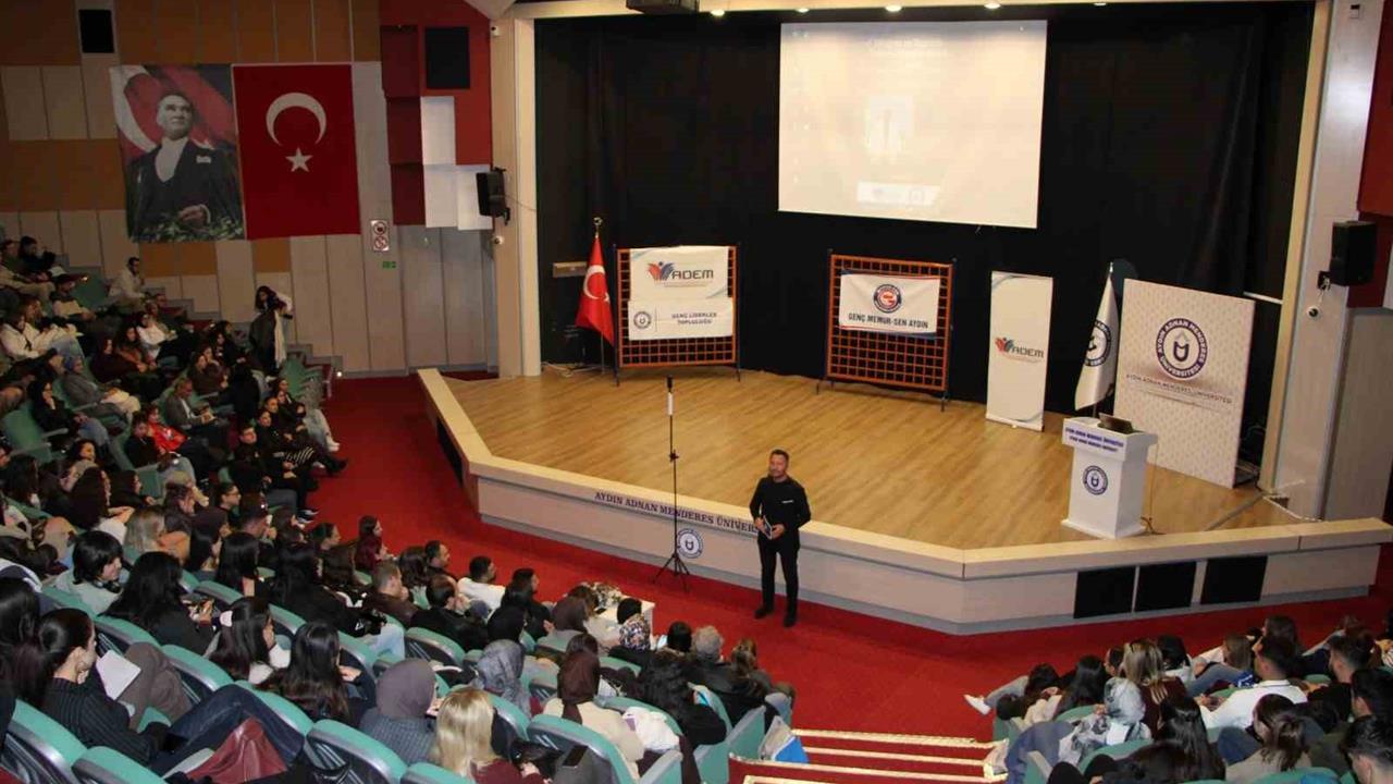 Aydın'da Adnan Menderes Üniversitesi'nde Diksiyon Etkinliği Gerçekleştirildi