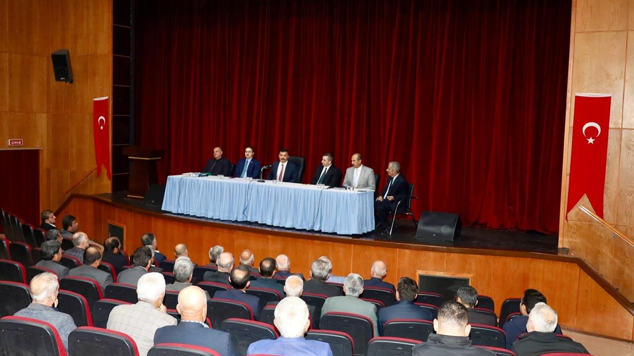 Adıyaman'da Recep İçme Suyu İçin Bilgilendirme Toplantısı Yapıldı