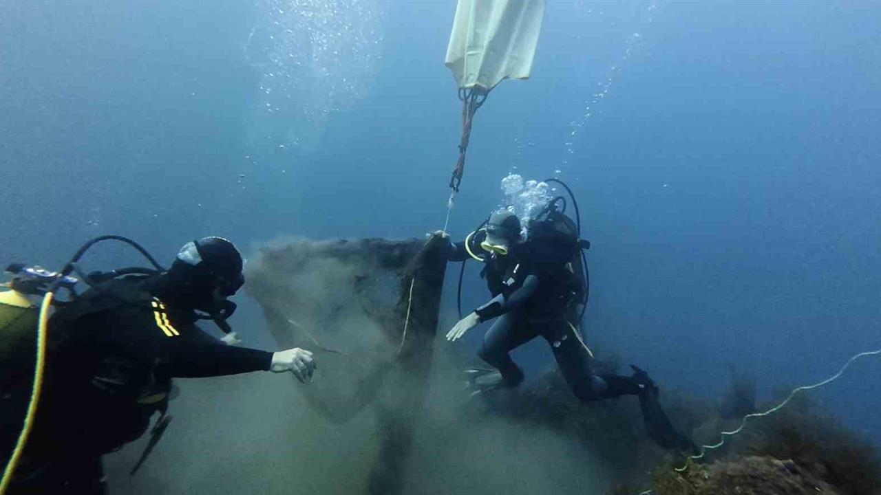 Çanakkale'de 11 Yılda 112 Bin Futbol Sahası Büyüklüğünde Hayalet Ağ Temizliği Yapıldı