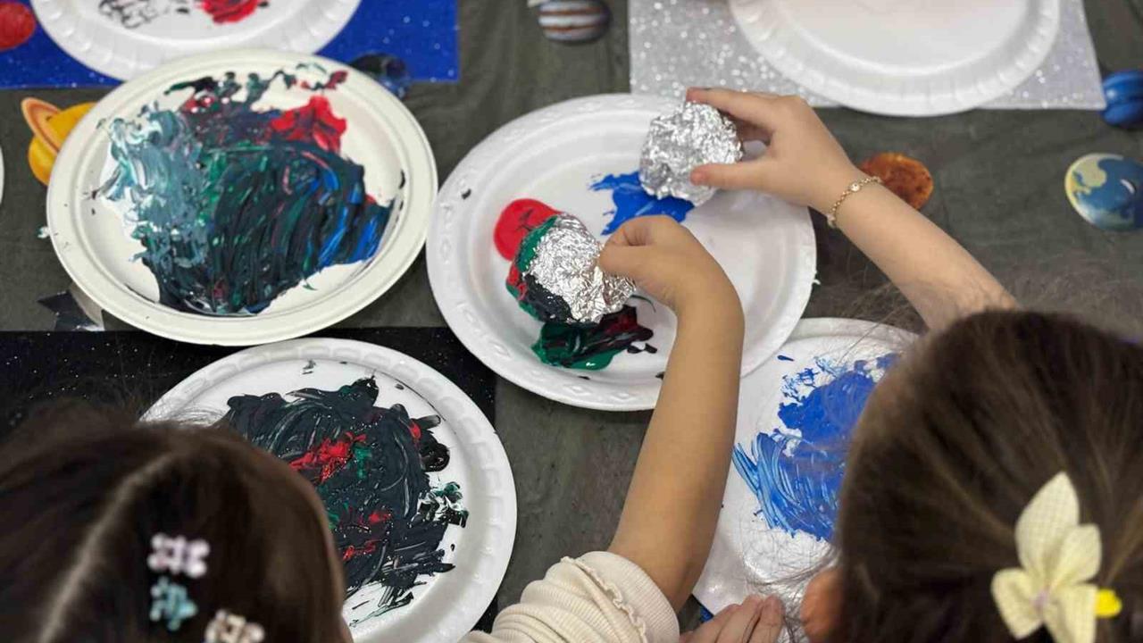 Sincan'da Küçük Çocuklar İçin Uzay Temalı Etkinlik Düzenlendi