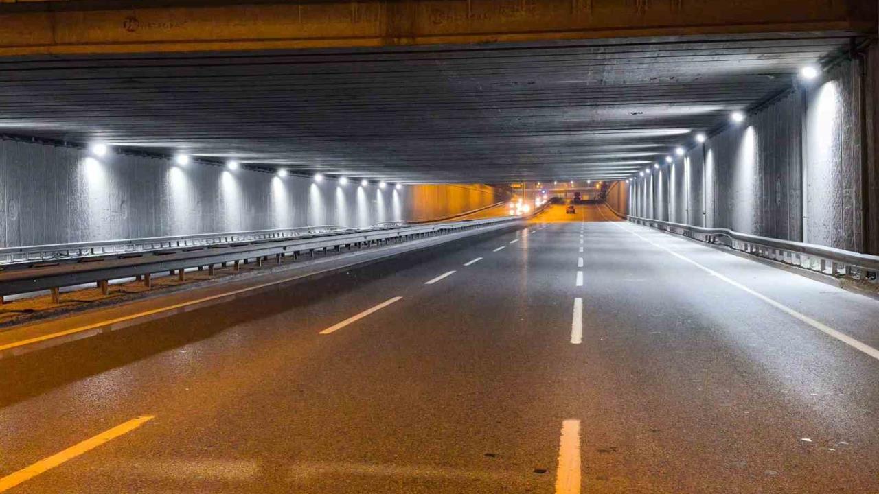 Kocaeli Osmangazi Köprüsü Tüneli'nde Aydınlatma Sistemi LED'lerle Güncellendi