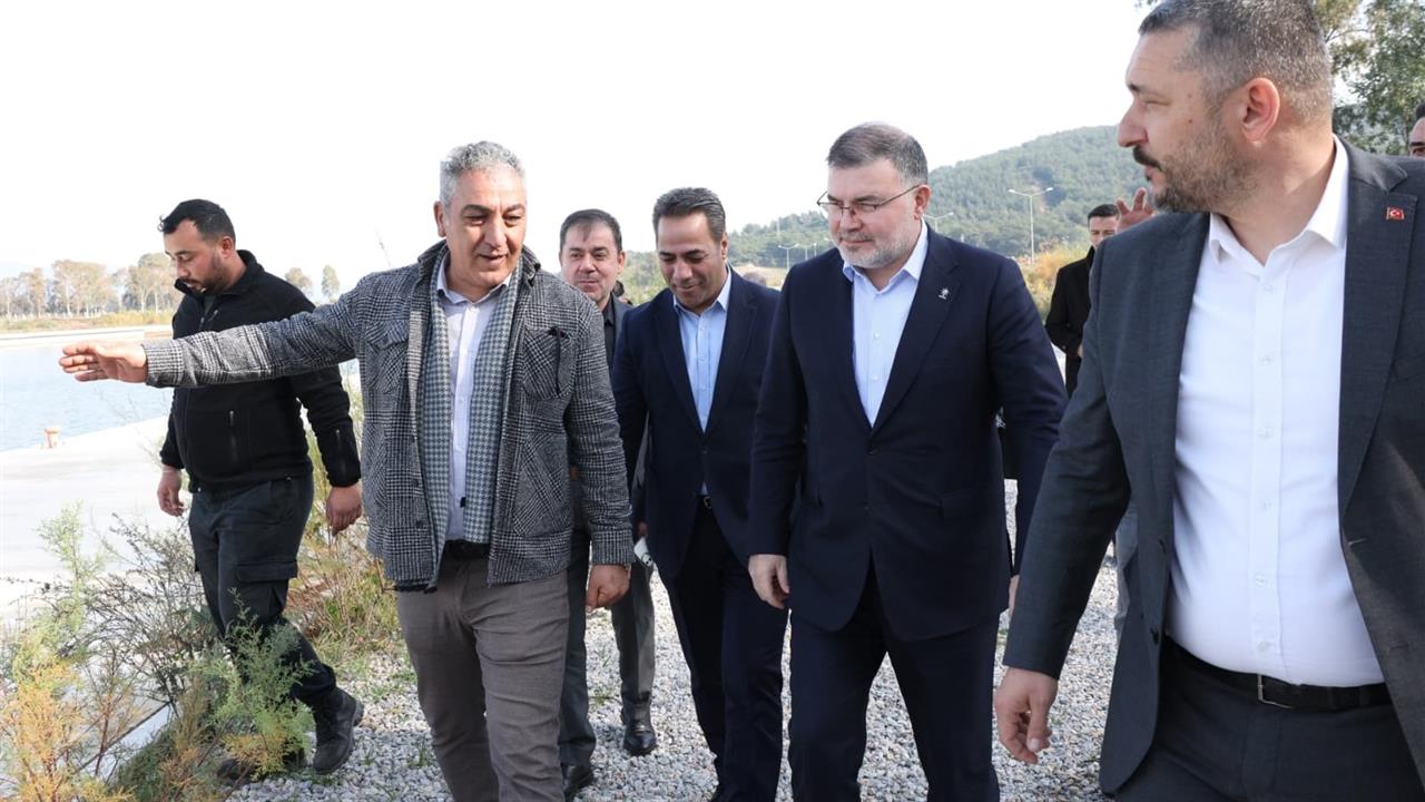 İzmir Selçuk'ta Efes Antik Kent Kanal Projesi Yerinde İncelendi