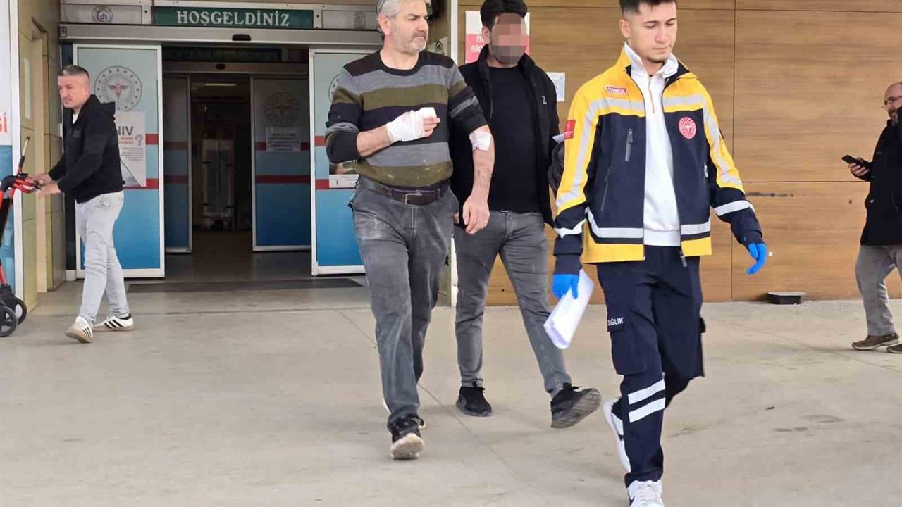 Bursa İnegöl'de Mobilya Fabrikasında Testere Kazası Sonucu İşçi Yaralandı