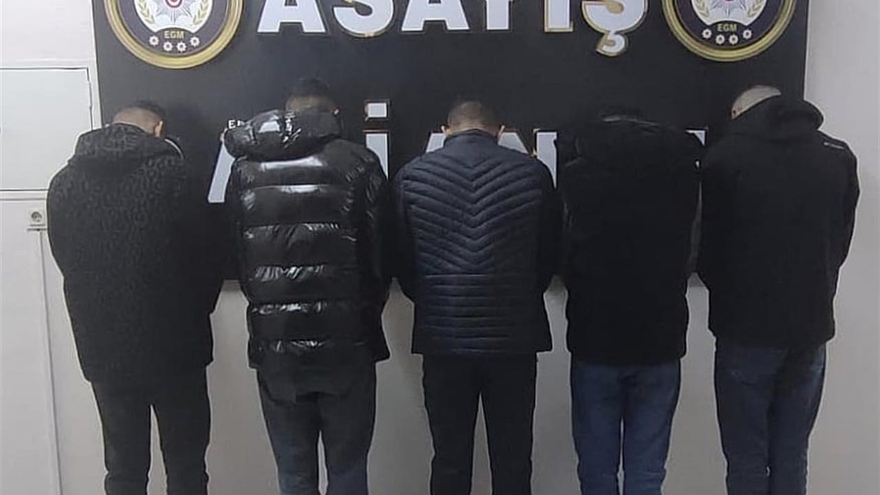 Gaziantep'te İki İş Yerine Silahlı Saldırı Gerçekleştiren 5 Şüpheli Yakalandı