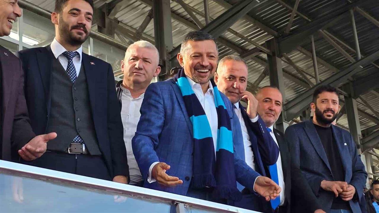 Kütahya Merkez'de MHP Milletvekili Ahmet Erbaş'tan Kütahyaspor'a Destek Mesajı