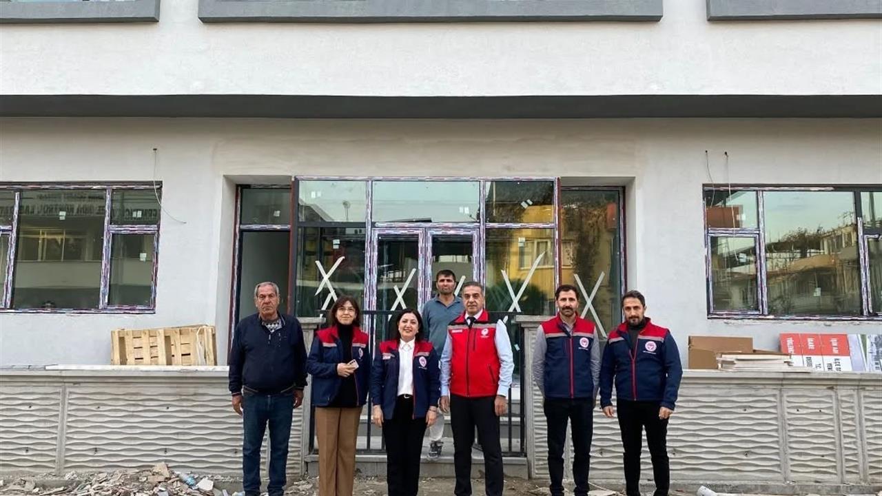 Aydın Germencik'te Tarım ve Orman İlçe Müdürlüğü Yeni Hizmet Binası İnşaatı Devam Ediyor