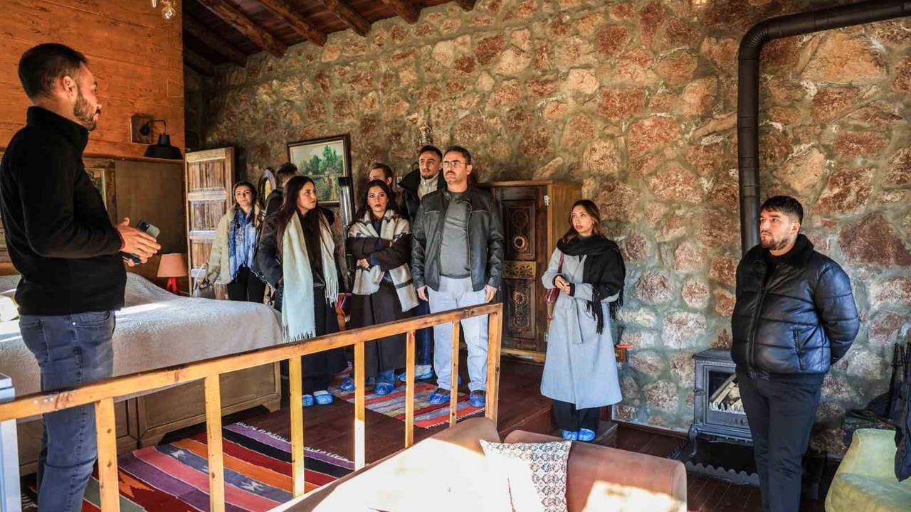 Denizli Çameli'de Üniversite Öğrencileri Sakin Şehir Ziyareti Gerçekleştirdi