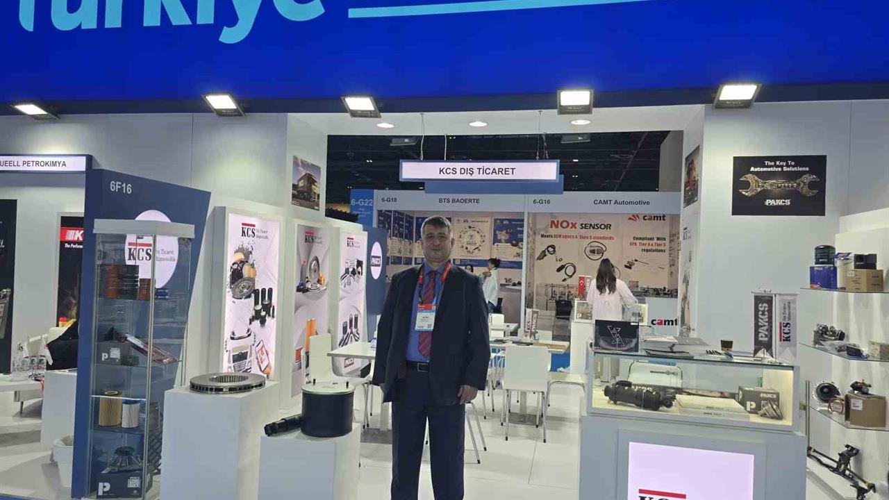 Bursa'dan KCS Dış Ticaret, Dubai Fuarı'nda Güçlü Varlığını Gösterdi